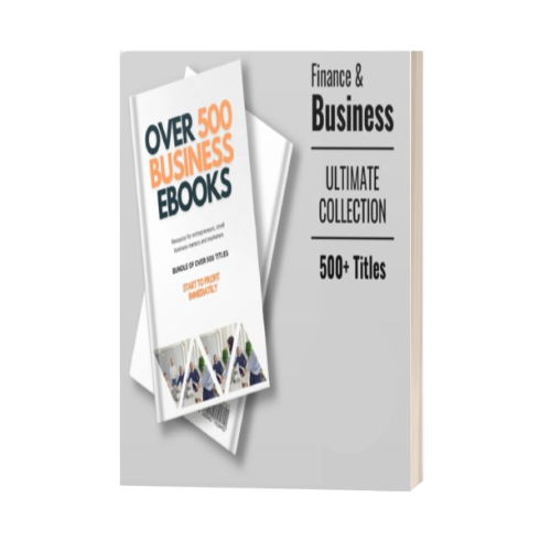 PLR Over 500 Premium Business eBooks Pack Collection + GRATIS Business Emails Pack